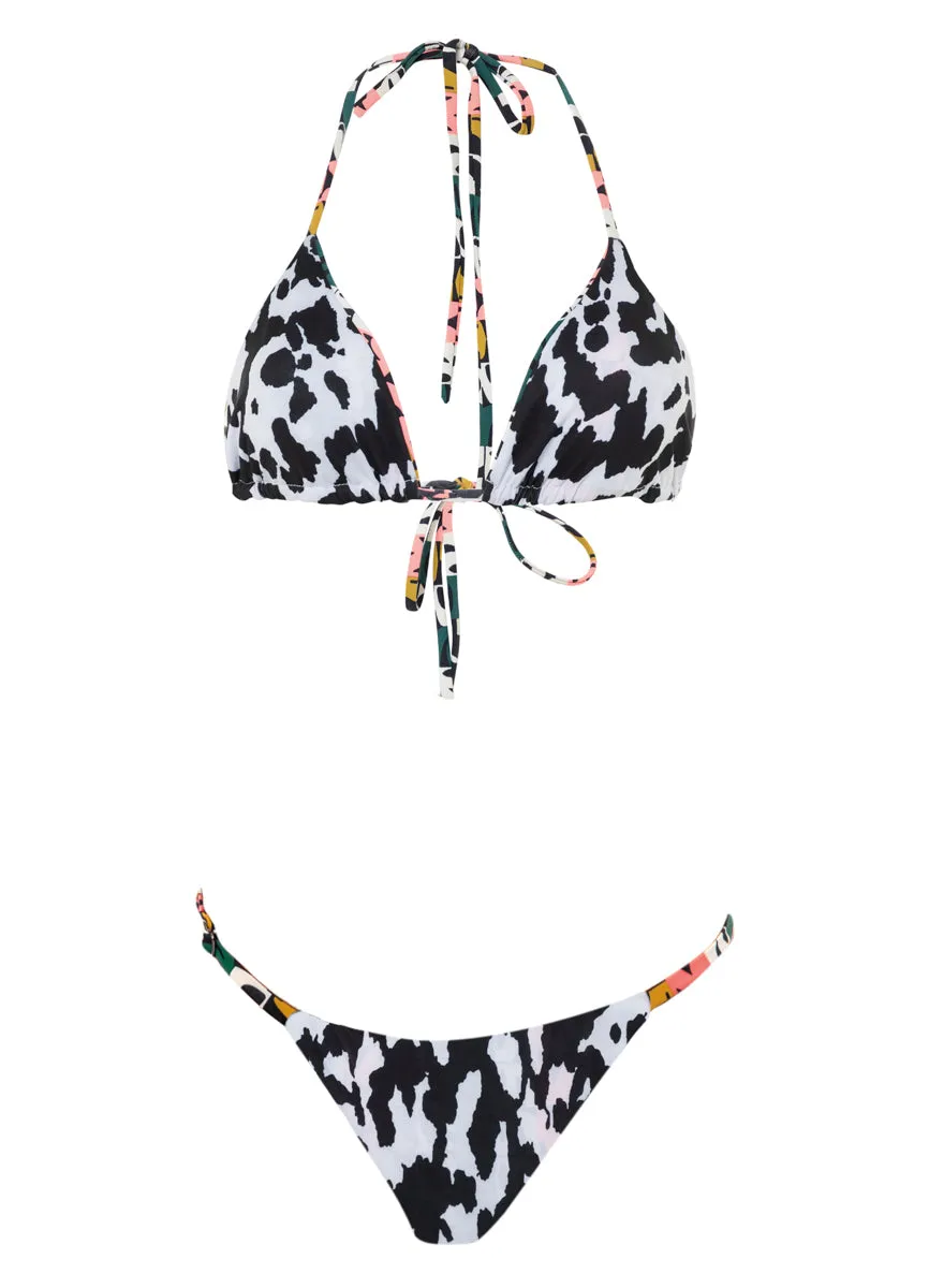 Maaji Abstrac Geo Balmy Sliding Triangle Bikini Top