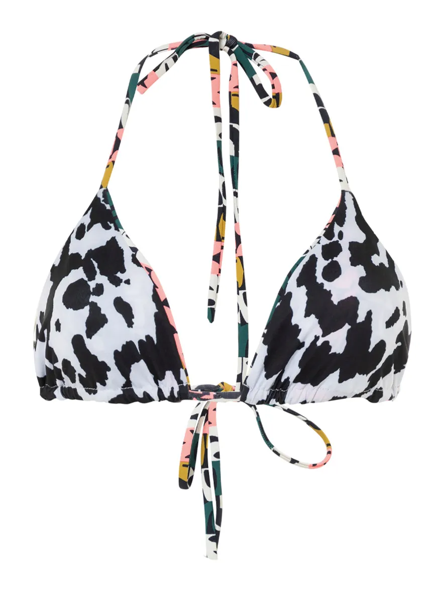 Maaji Abstrac Geo Balmy Sliding Triangle Bikini Top