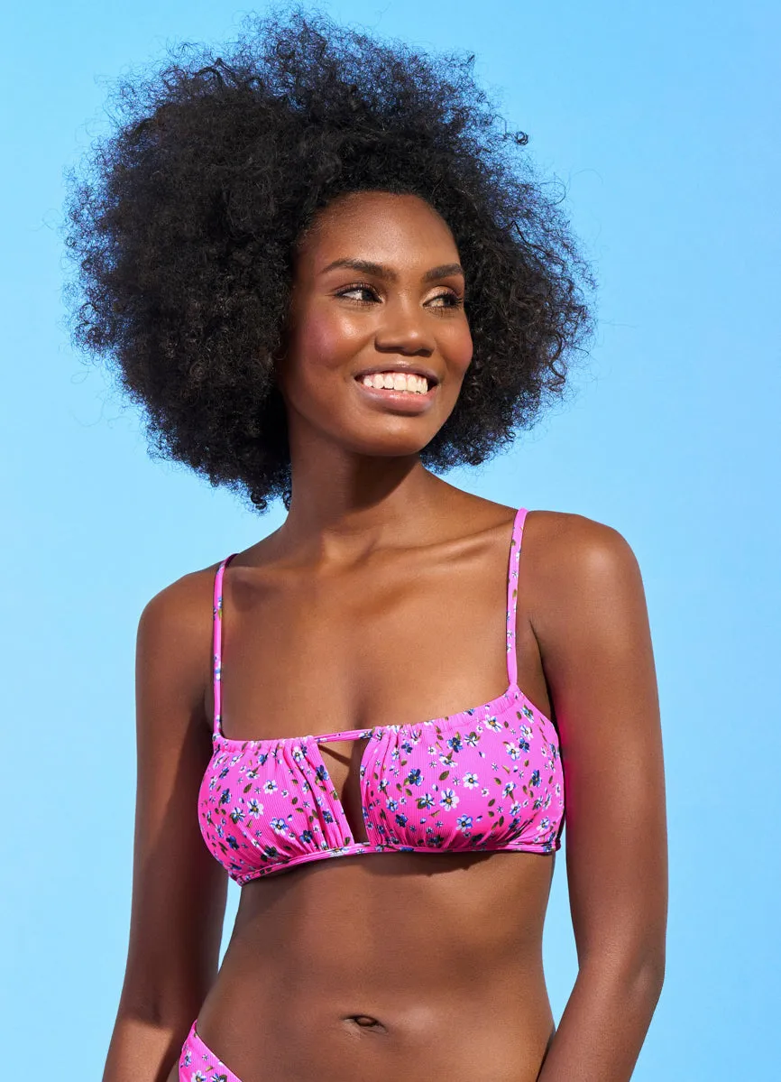 Maaji Happyflower Emma Classic Bralette Bikini Top