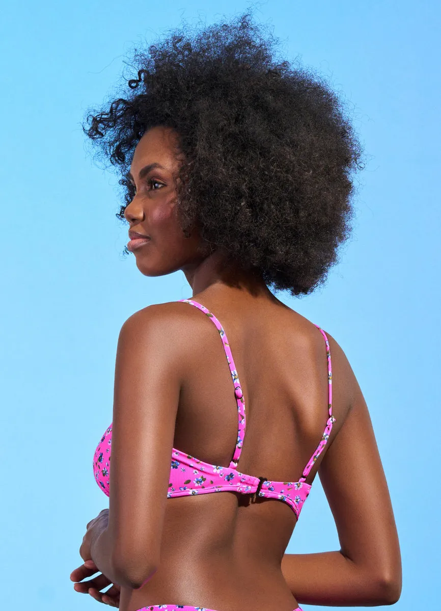 Maaji Happyflower Emma Classic Bralette Bikini Top