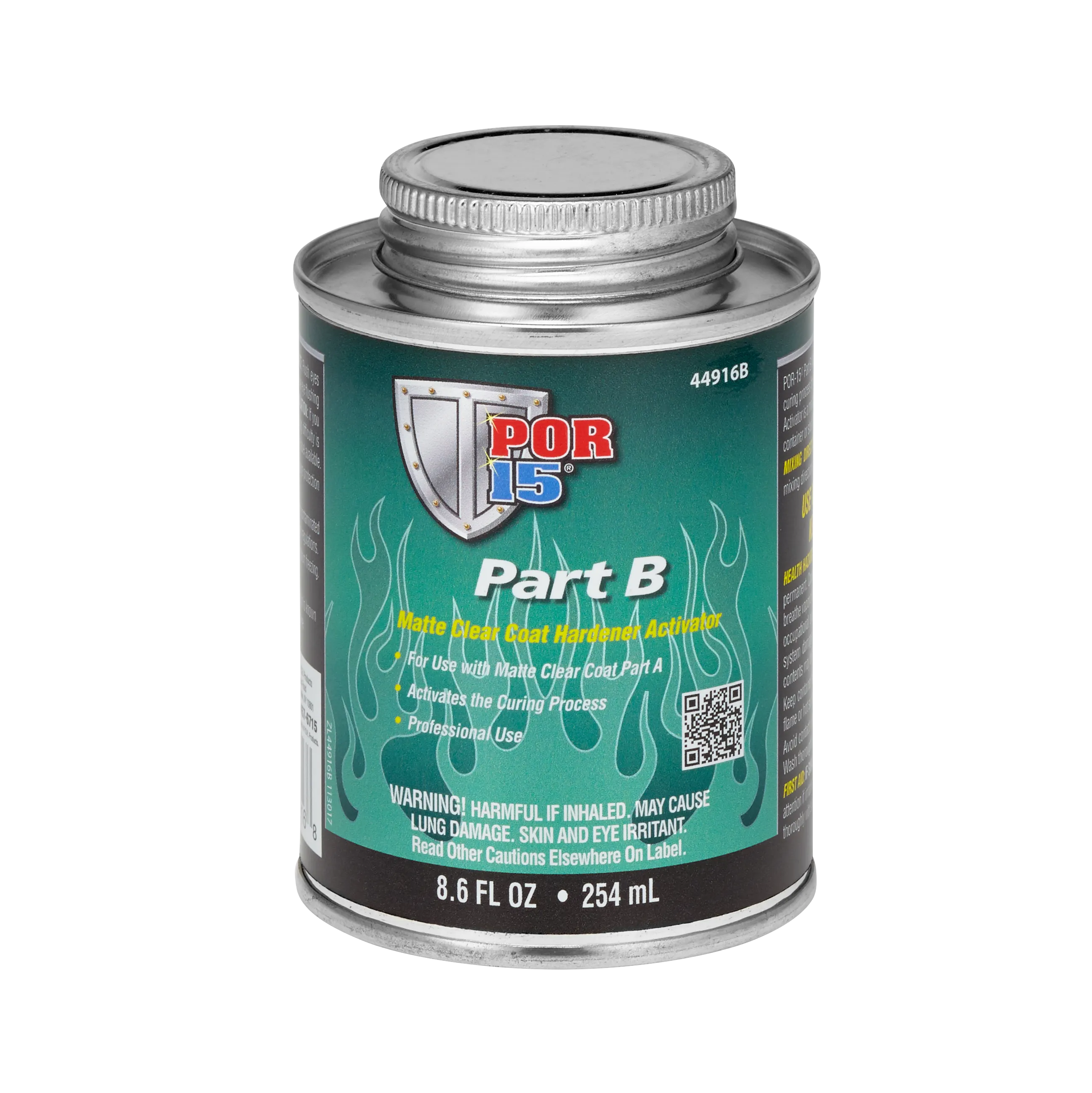 Matte Clear Hardener Part B - 8 fl oz