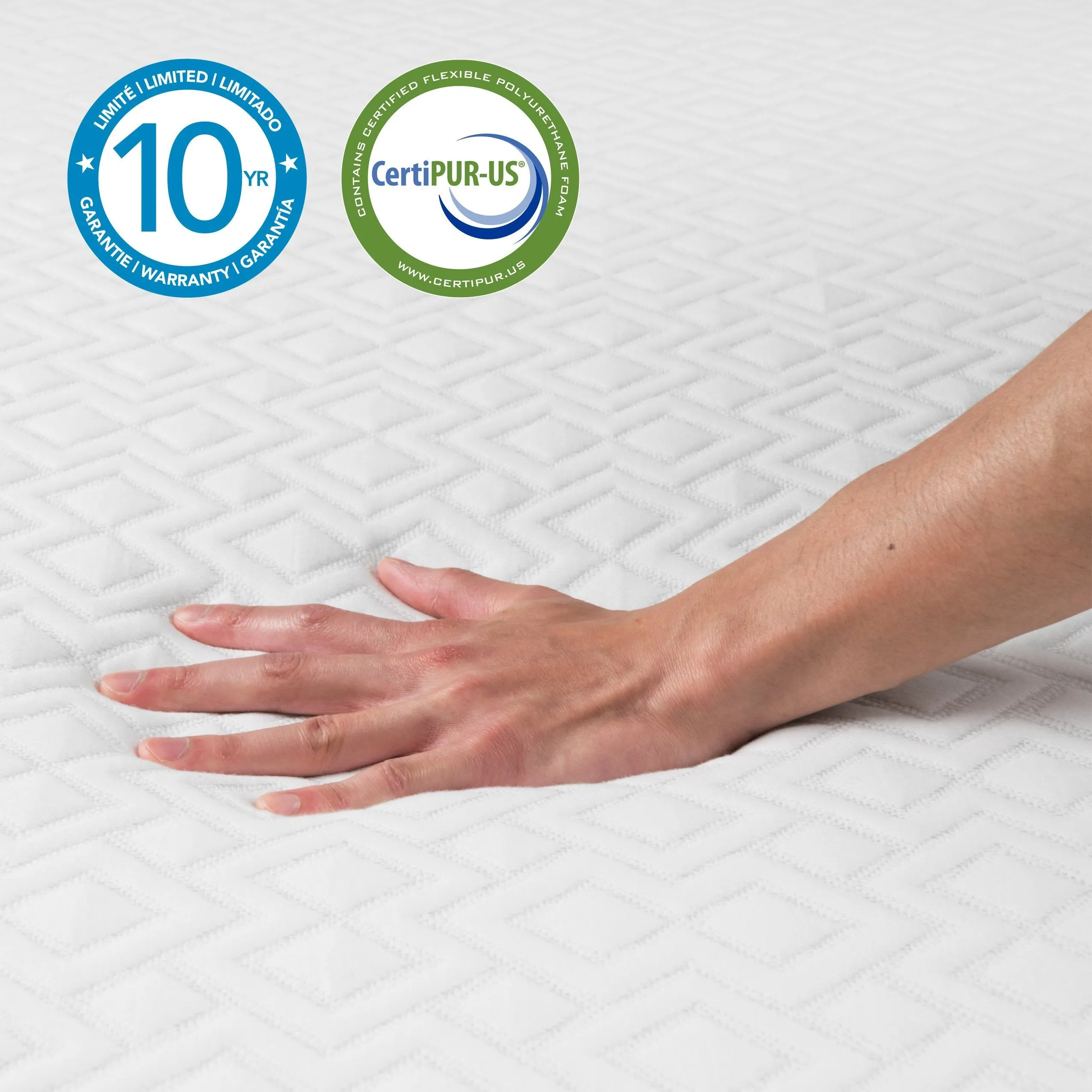 Memory Foam Mattress, Queen 14"