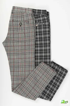 Men's Check Pants