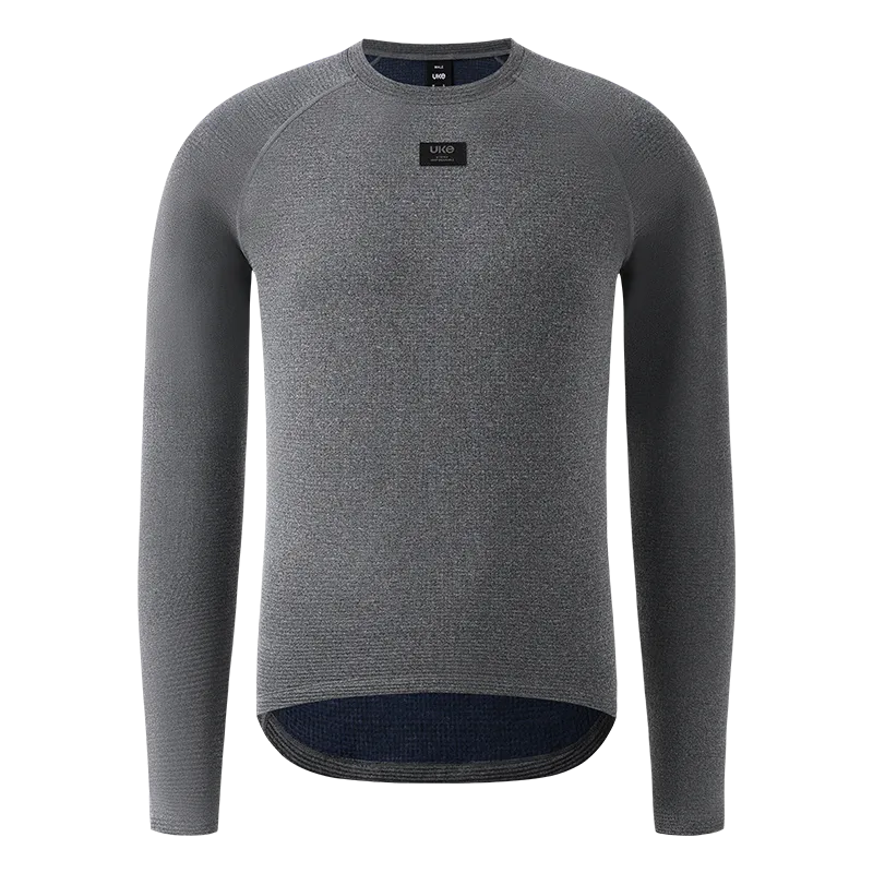 Men's SI-1 Merino Wool L/S Base Layer ShanYue-Deep Hemp Ash