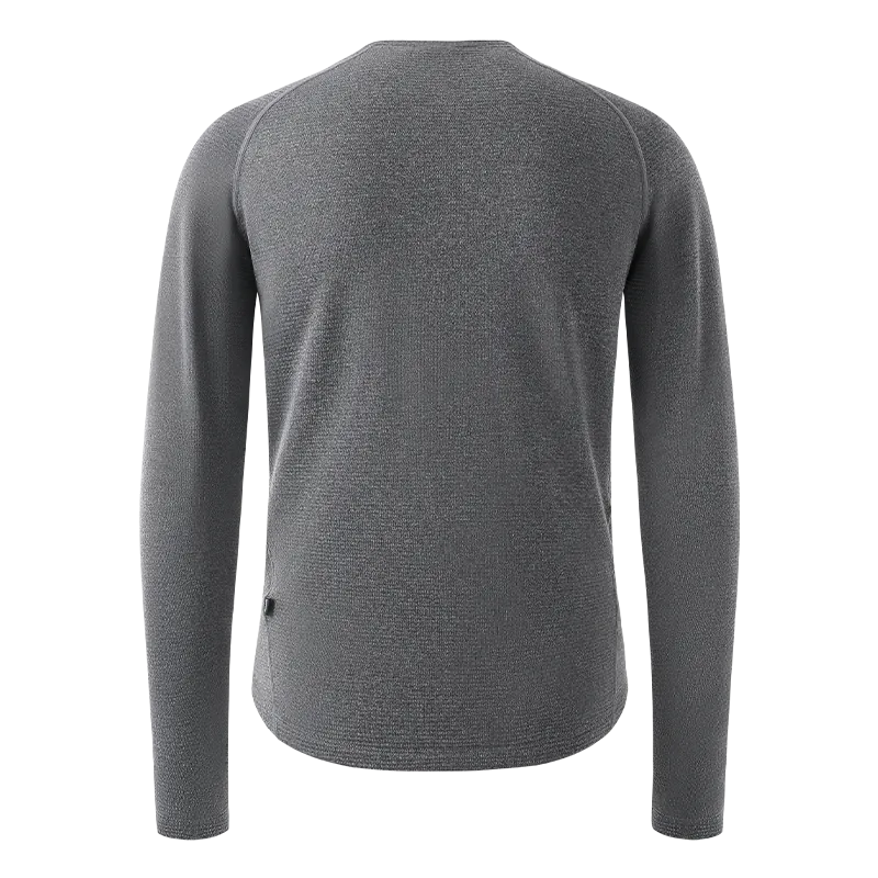 Men's SI-1 Merino Wool L/S Base Layer ShanYue-Deep Hemp Ash
