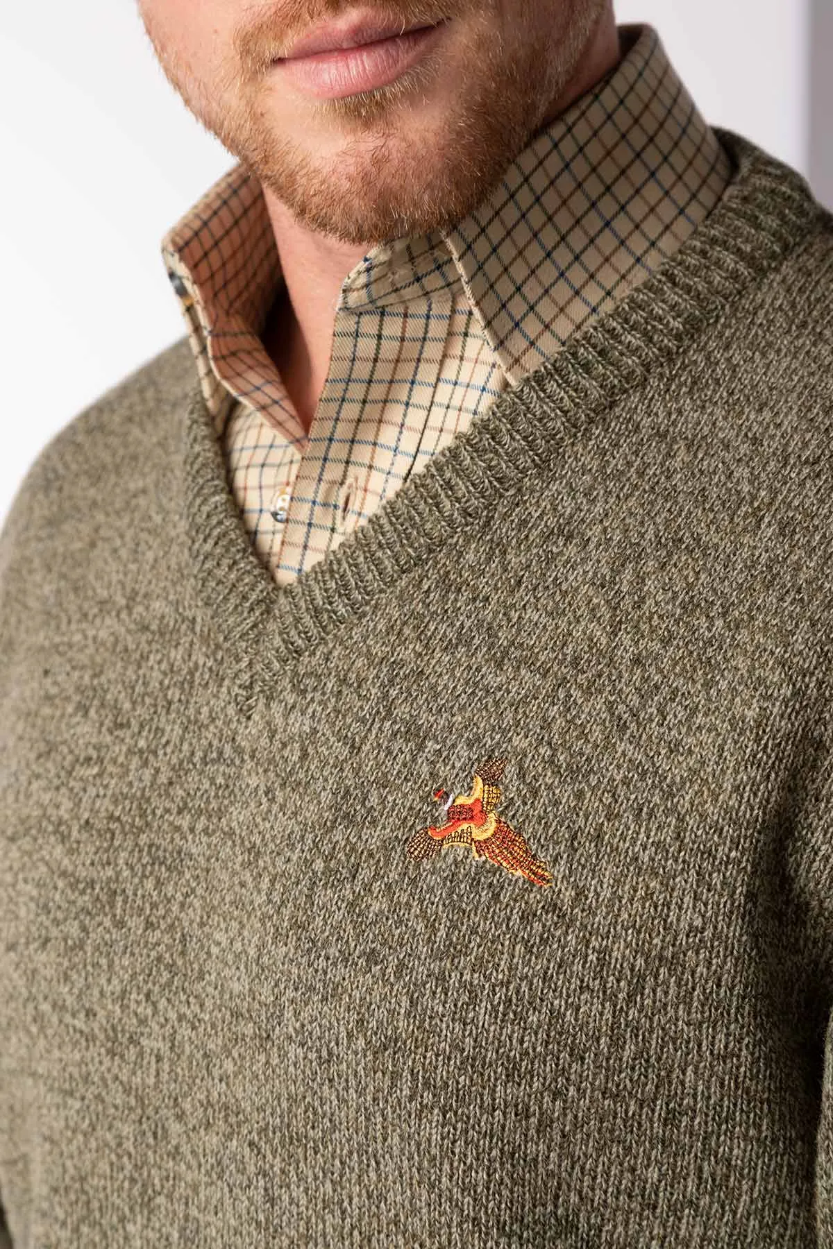 Men's V-neck Shooting Jumper - Wykeham