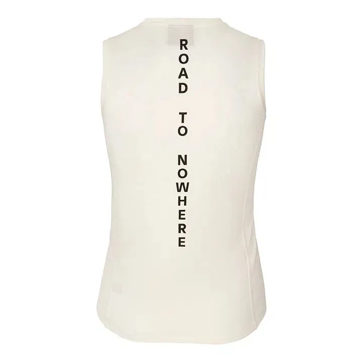 PAS NORMAL STUDIOS Mid Sleeveless Baselayer - Off White