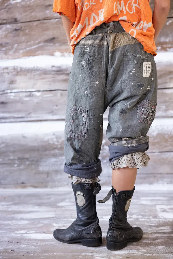 QUILTED MINER PANTS - PANTS 512