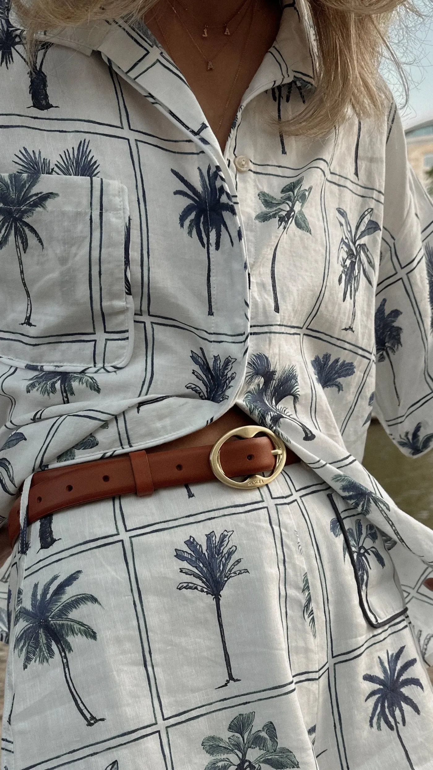 Sancia Neva Belt - Vintage Tan