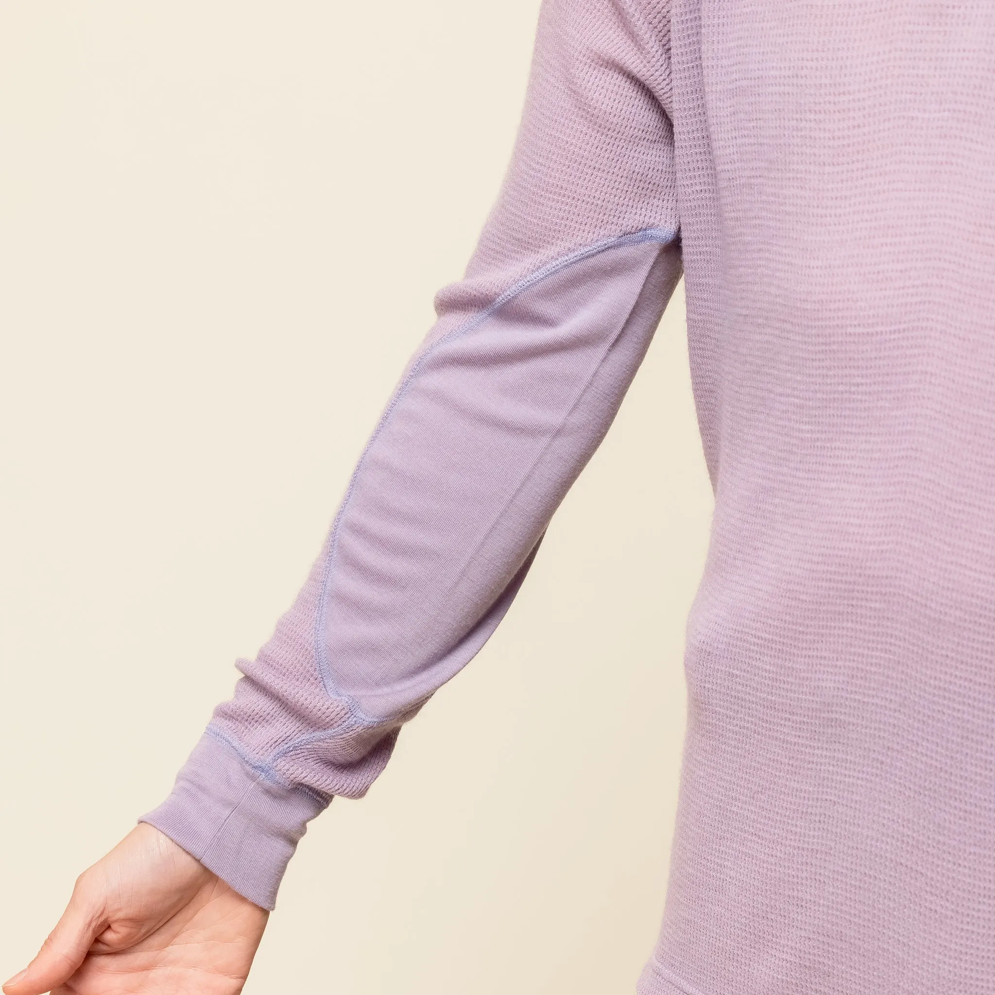 Satisfy Running - CloudMerino™ Waffle Base Layer L/S T-Shirt - Dusk
