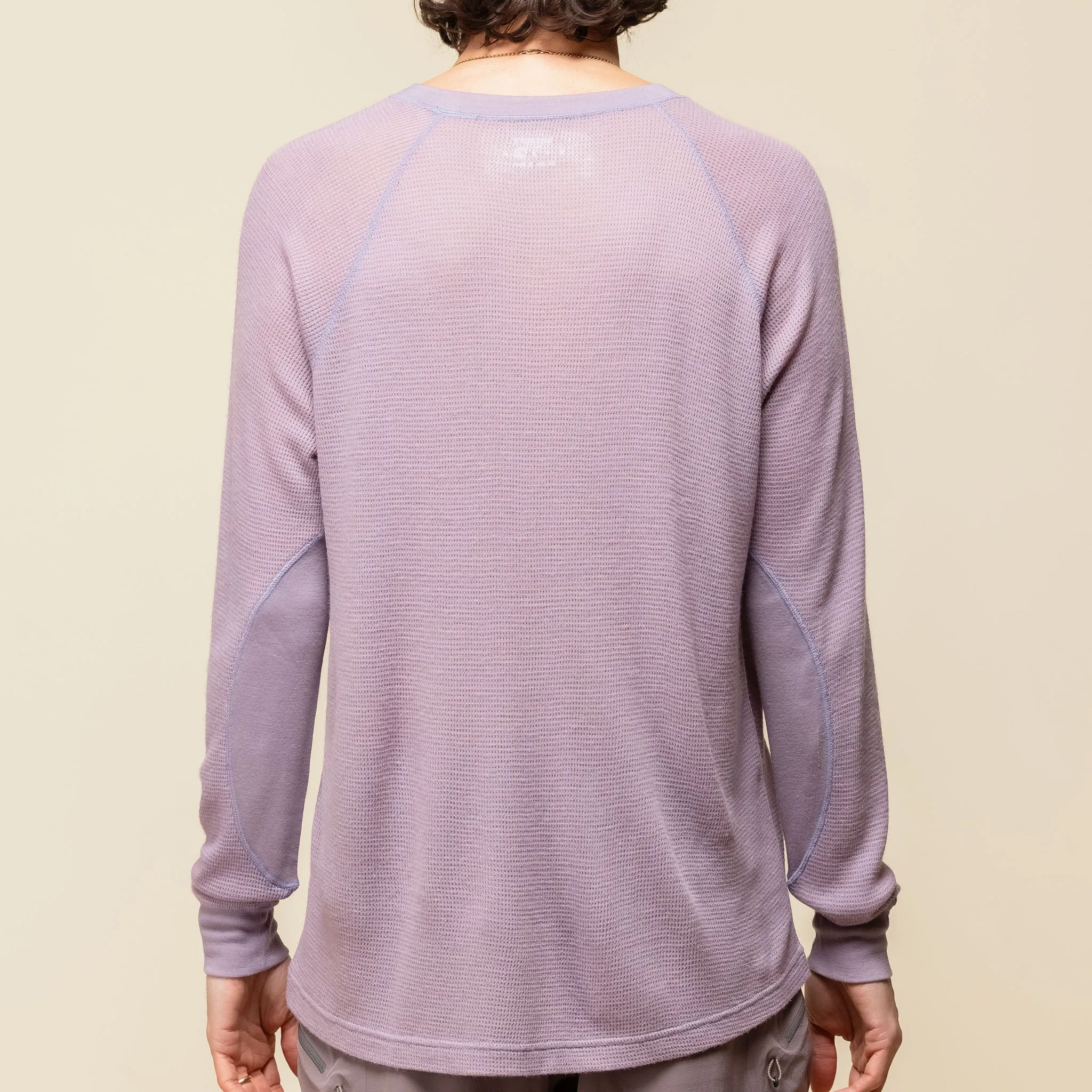 Satisfy Running - CloudMerino™ Waffle Base Layer L/S T-Shirt - Dusk