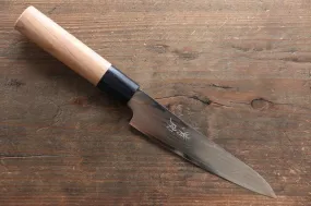 Seisuke VG10 37 Layer Damascus Petty-Utility 130mm Cherry Blossoms Handle