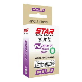 Star Next Cold Fluoro-Free Block Ski Glide Wax 20G