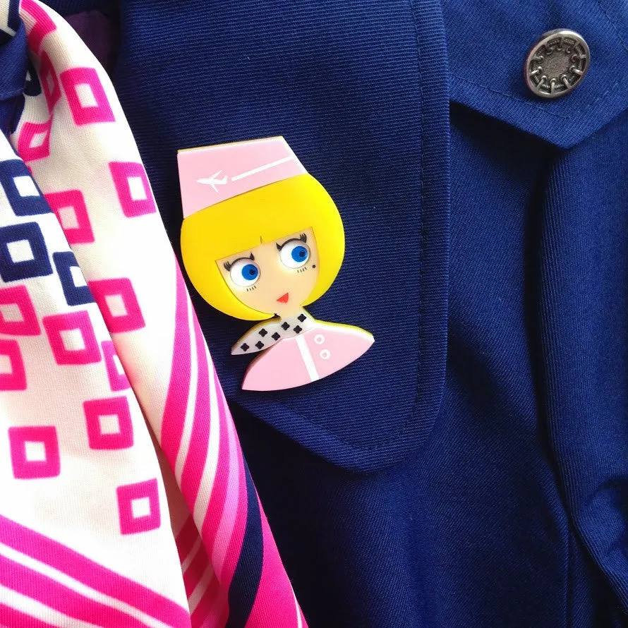 STELLA Acrylic brooch