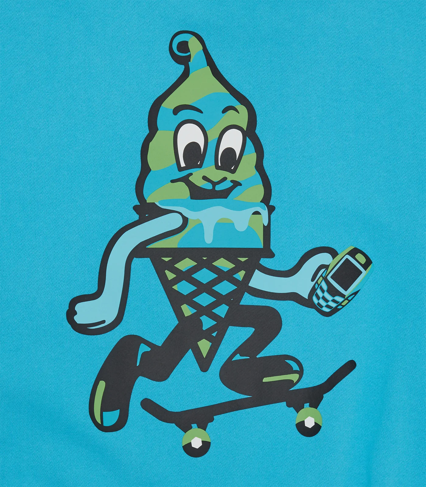 TEAM EU SKATE CONE CREWNECK - BLUE