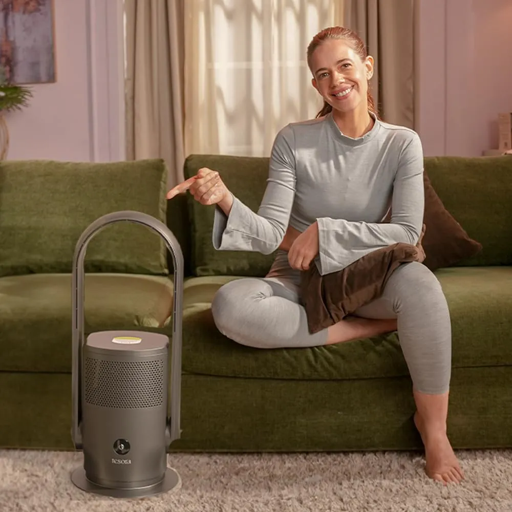 Tesora Bladeless Fan Air Purifier Pro