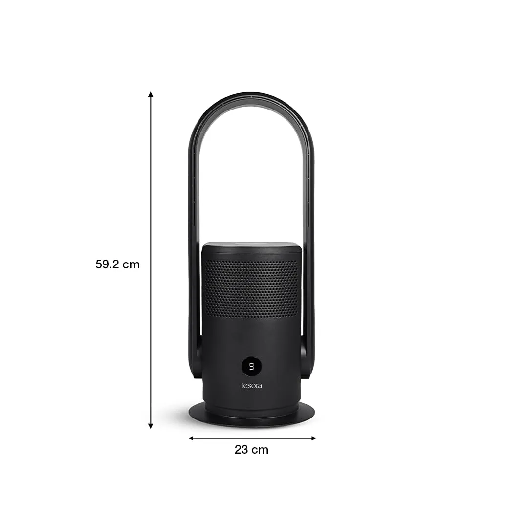 Tesora Bladeless Fan Air Purifier Pro