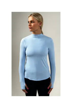 The Sunscreen Shirt- UPF 50  Total Coverage in Carolina Sky