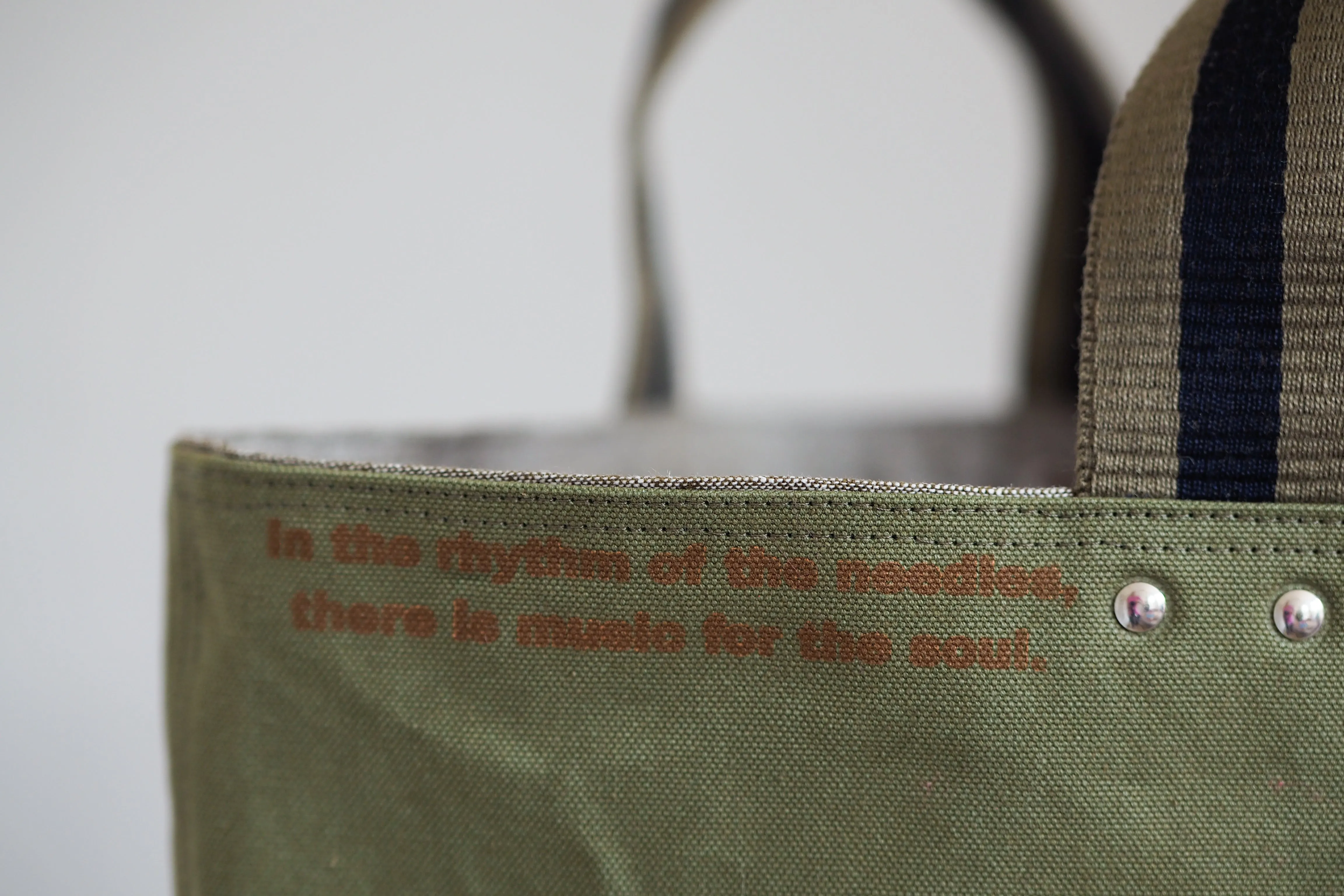 Tote Bag - Pine - printed gold