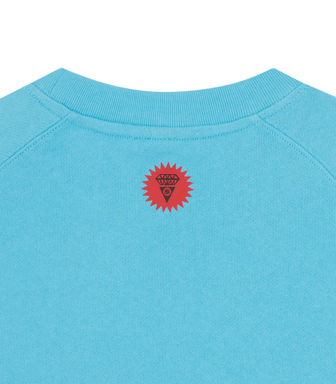 TRIPLE RUNNING DOG CREWNECK - BLUE