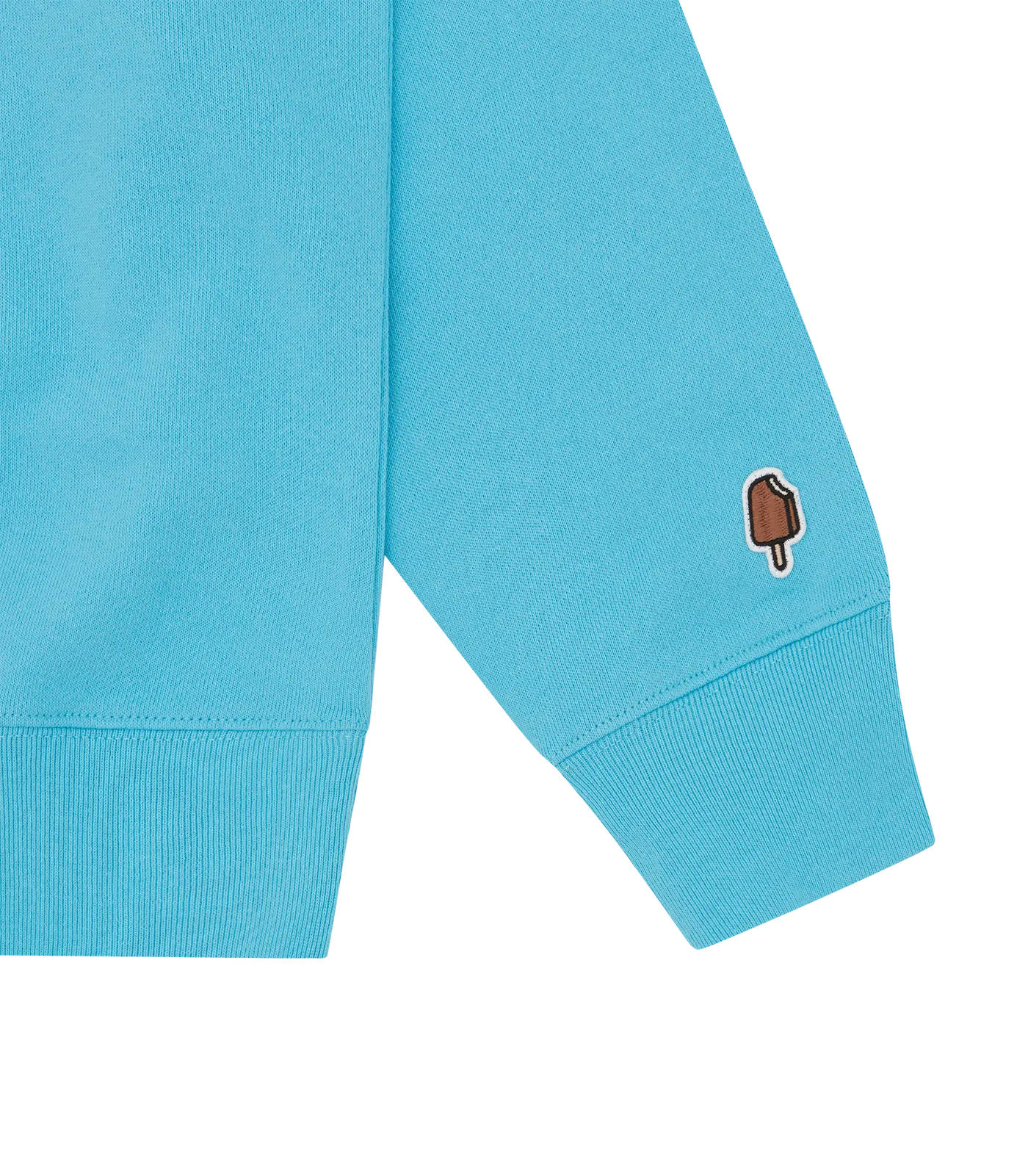 TRIPLE RUNNING DOG CREWNECK - BLUE